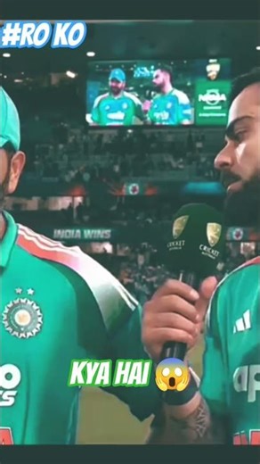 #rohitsharma and #viratkohli ne ye kya bol diya 😭😇💔