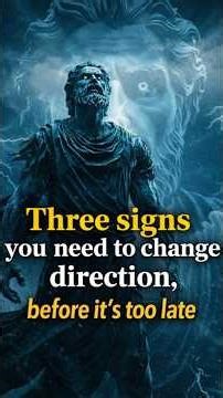 3 Warnings You’re on the Wrong Path in Life #motivation #stoic #lifeadvice#shorts