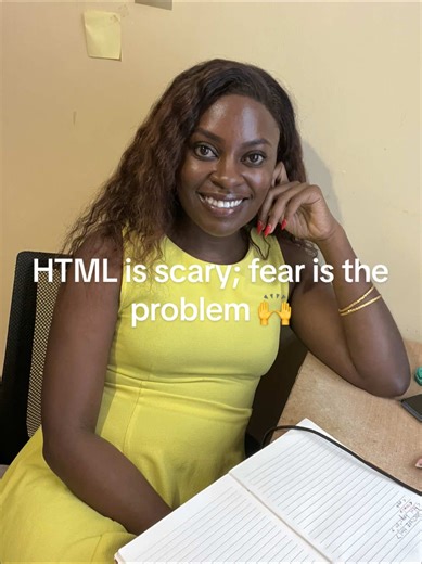 HTML is just English with symbols to instruct. #americantiktok #html #htmlbasics #coding #codingforbeginners