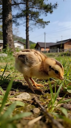 The Daily Life of a Cute Chick, 🐣 The Little Hunter's Great Adventure in Search of Food #chick #asmr