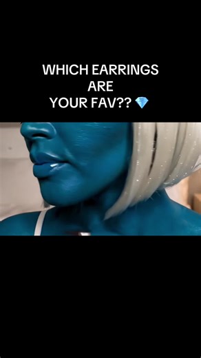 “ASMR Alien tries the craziest earrings ever 👽💎 Which one would YOU wear?👇🔥 #asmr #fyp #earrings #grwm