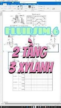 Fluidsim 6 - Mạch 2 tầng 3 xylanh #festo #fluidsim #education #khinen