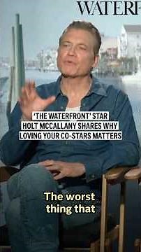 ‘The Waterfront’ star Holt McCallany shares why loving your co-stars matters