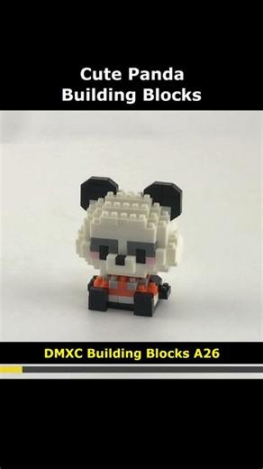 Panda A26 Blocks #Panda #DMXC #A26 #Lego #MiniBlock #NanoBlock