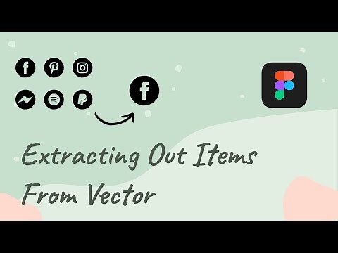 Extract Out Image/Items From Vector or Traced Image on Figma