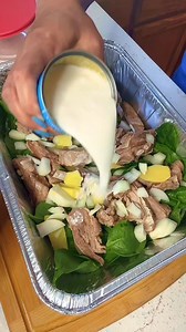 11K reactions · 570 shares | My version of luau mamoe  Quick & Easy recipe for lunch or dinner 李 #foodrecipes #luau #luaumamoe #palusami #spinachrecipes #foodreels #polyfood #samoanfood #mukbangasmr #cookingvideoreels #foodcontent #monetizationreels #foodblogger #positivevibes | Nellie Twe | Facebook