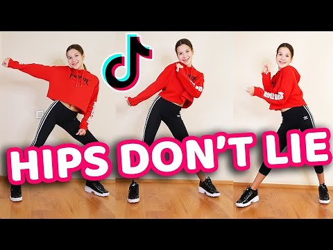 Hips Don't Lie Tik Tok Dance Tutorial (Shakira) - Mirrored