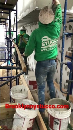 how to install stucco on a house.