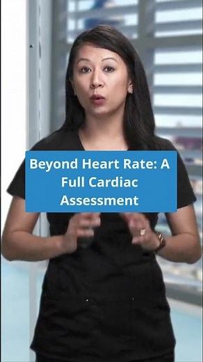 Cardiac Assessment Is More Than Heart Rate 🩺