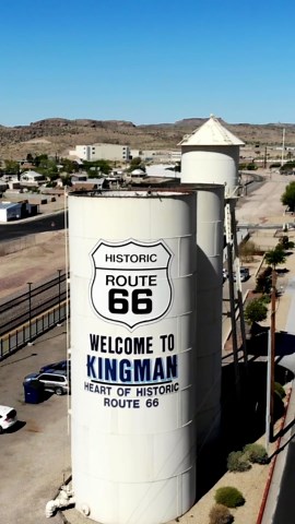 드론으로 보는 파노라마 투어: 위에서 66번 국도를 탐험해보세요.