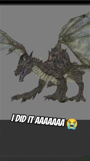 A new dragon animation has hit Skyrim! #nexusmod #blender #animation #dragons #games