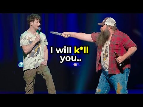 When Hecklers Try To Fight Comedians