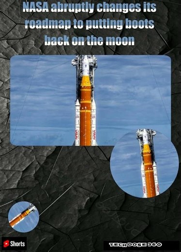 NASA abruptly changes its roadmap to putting boots back on the moon |Shorts