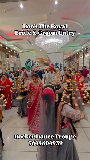 🔥 Book The Royal Entry Package Now! Make Your Moments Unforgettable With RDT Rocker Dance Troupe ✨ Bride & Groom Entry, Radha Krishna with Dance Troupe 📞 Contact :- 7644804939 📍 Available For all events & locations #RDT #rockerdanxetroupe #RoyalEntry #KingNQueenEntry #GrandEntry | Pyar Wala Khel