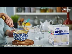 Treat yourself to a delicious Vanilla shake using Optifast!