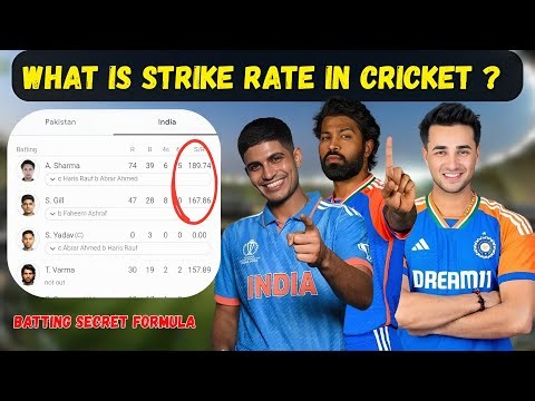 What is Strike Rate in Cricket? | Complete Explanation