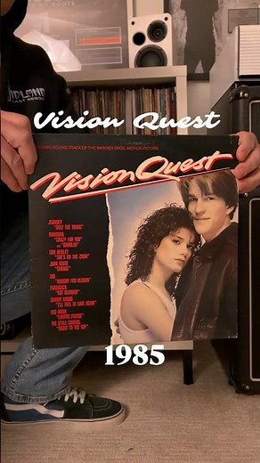 Vision Quest Soundtrack 1985 on Vinyl- First Pressing