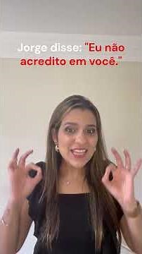 PORTUGUÊS PARA QUEM TEM PRESSA: TIPOS DE DISCURSO: DIRETO, INDIRETO E INDIRETO LIVRE