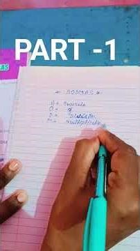 TOPIC BODMAS PART -1 #REASONING QUESTIONS