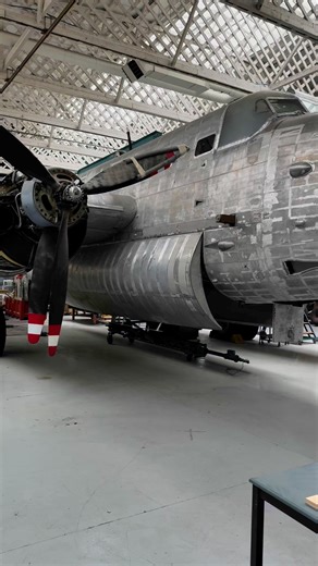 Return of the Shack - you know that she’ll be back! Work continues on Avro Shackleton MR.3 XF708 at Imperial War Museum Duxford #ww2 #ww2history #WWII #avro #shackleton | Daniel J Wheatcroft