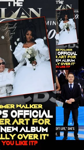 Summer Walker just dropped her new album cover “Finally Over It” — and baby, she’s really over it 😭💅🏽 Sis is channeling full Anna Nicole energy — wedding gown, old man in a wheelchair, and a prenup thicker than the Bible. 💍🤑 #FinallyOverIt #GoldEdition #SheAintWrongThough #summerwalker #fblifestyle | The Plan