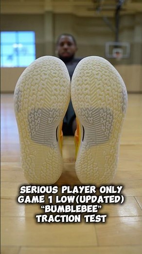 SPO GAME 1 LOW BUMBLEBEE TRACTION TEST