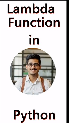 Lambda Functions in Python ⚡ | Add Two Numbers in One Line 🚀 #coding #correctcoding #programming