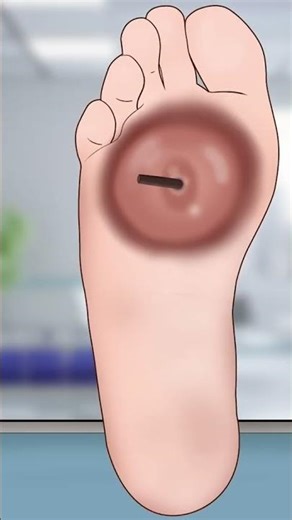 ASMR Remove Splinter from infected foot #asmr #animation #viral #trending