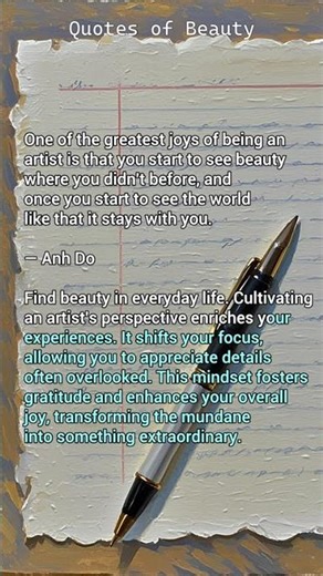 Quotes of Beauty Anh Do