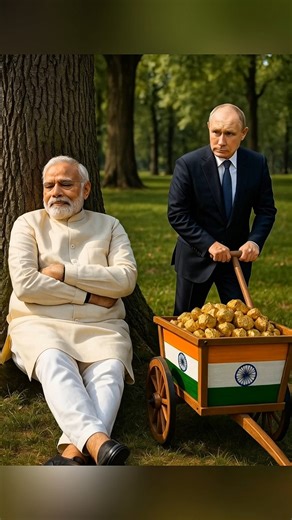 Putin Took Gold from Modi 😱 | Funny Video#lol