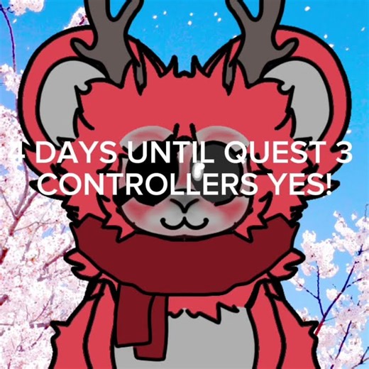 Day counter until Christmas or till I get quest 3 controllers!