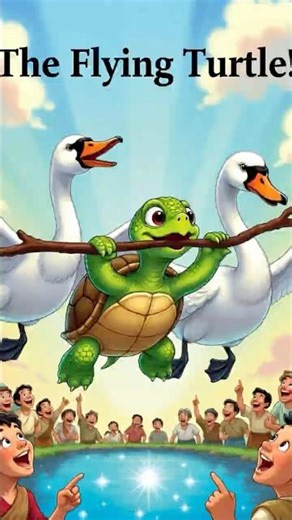 The flying Turtle 🐢 #shorts