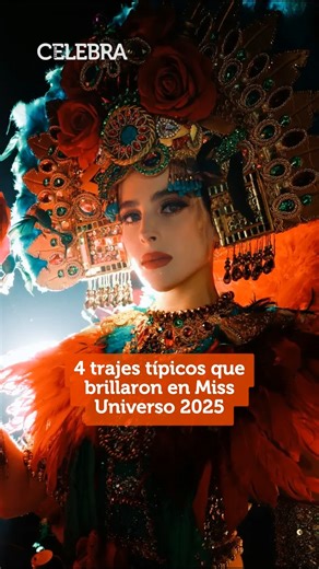 Revista Celebra on Instagram: "#RevistaCelebra | ✨👑 La noche de trajes típicos en #MissUniverso 2025 nos dejó momentos llenos de color, #historia y creatividad. 🌺🪽 Cada país llevó su esencia a la pasarela con diseños que robaron miradas y suspiros… ¿cuál fue tu favorito? #missmexico #fatimabosch #missfilipinas #ahtisamanalo #misspuertorico #zashelyalicea #misschile #innamoll #mexico #chile #filipinas #puertorico #trajetipico #missuniverse #belleza #fyp"