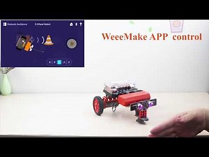 WeeeBot Evolution - Play and Code with 3-wheel Robot
