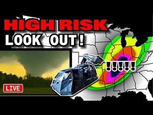 RARE LEVEL 5 DAY - Storm Chase On The Ground