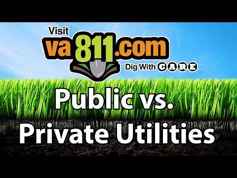 Public vs Private Utility Lines