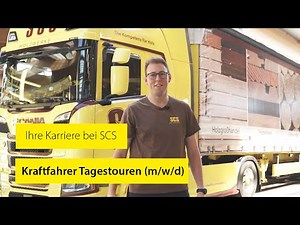 Ihre Karriere bei SCS – Kraftfahrer Tagestouren (m/w/d)