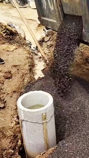 Water well backfilling sand process#shorts | Nunung Rudinto