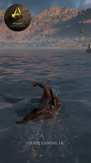 AC Origins vs AC Unity | SWIM PHYSICS #assassinscreed #pcgames #shortvideo #subscribe