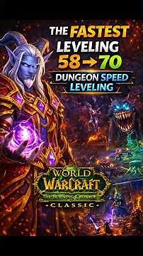 This Dungeon Farm is INSANE for XP #worldofwarcraft #dungeon #wow