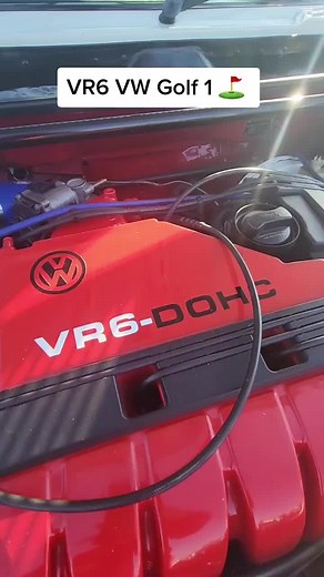 VR6 VW Golf 1 Engine Modifications