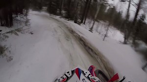 Took a while to get comfortable riding on snow but the speed is now there. Really excited for the Enduro GP of Finland next week... Betamotor | Airoh | RIDE 100% | Leatt Protectives | POD Active | Formaboots | Steve Holcombe Racing