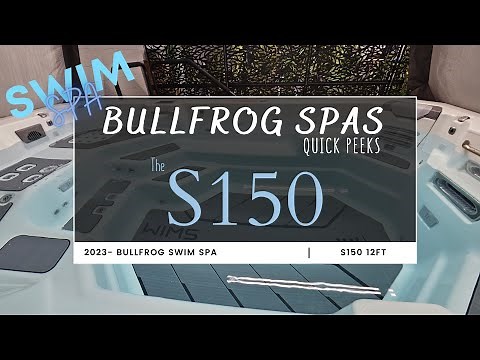 S150 Swim Spa | Bullfrog Spas Swim Spa | NEW