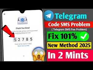 How To Fix Telegram Code SMS Problem (2025) | Fix Telegram SMS Fee Problem | Telegram Login Problem
