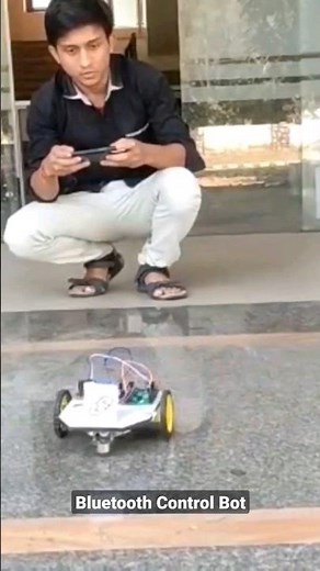 Bluetooth Control Bot #robotics #arduinoprogramming #vssut