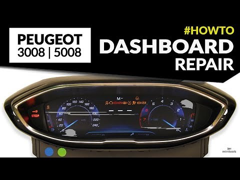 Peugeot 3008 and 5008 Mk2 i-Cockpit instrument cluster repair – display replacement