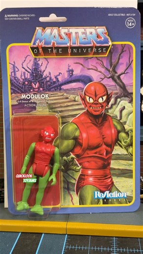 MODULOK (Green) Masters Of The Universe QUICK LOOK Toy Superhero Action Figure Review