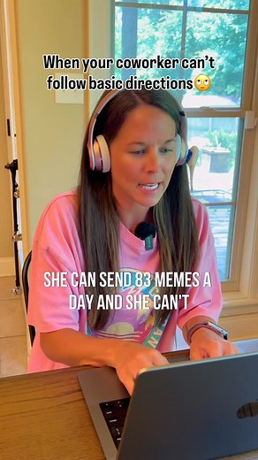 Emma Banes on Instagram: "Making the same tutorial for the 17th time because Jennifer is allergic to reading🤣 #scribehow #ad #momsofig #comedy #corporatelife #officehumor"