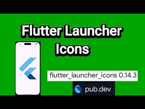 Flutter Cambiar icono app | flutter_launcher_icons