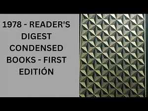 1978 - READER'S DIGEST CONDENSED BOOKS - FIRST EDITIÓN